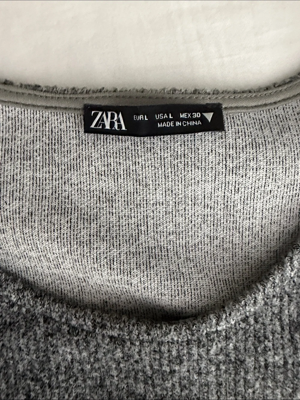 Zara cropped knit